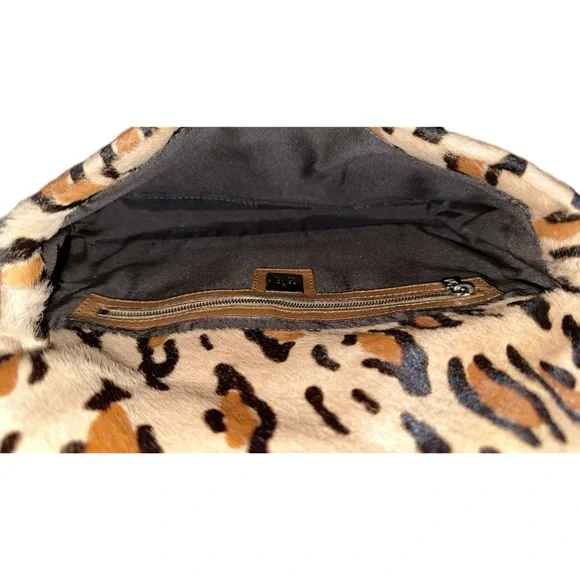 Fendi Pony Hair Leopard Baguette - Picture 6 of 9